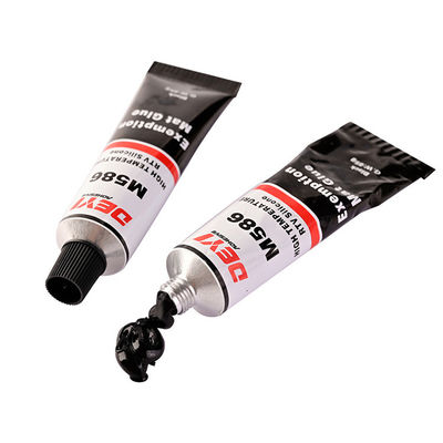 Resistente a ácidos 85g Fabricante de juntas de selante de silicone de cor preta com certificado SGS