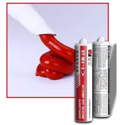 Fabricante de juntas de silicone RTV de alta temperatura - selante adesivo de cura instantânea para flanges planos, válvulas e bombas