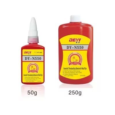 DEYI DY-N550 Selante de rosca resistente a altas temperaturas e óleo - Cola adesiva de substituição de junta anaeróbica