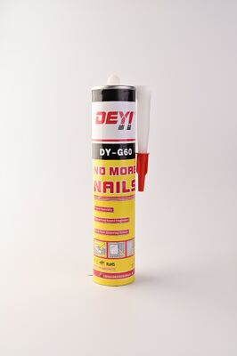 Selante Adesivo Branco 320ml Cola de Construção de Alta Carga para Parede Interior