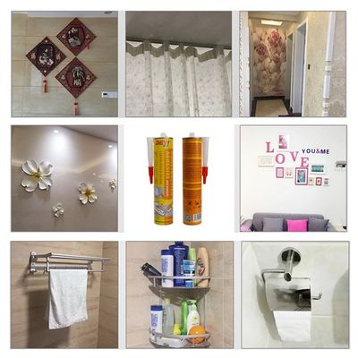 Cozinha e Banheiro Metal Adesivo SBS Household Nail Free Glue For Strong Bonding