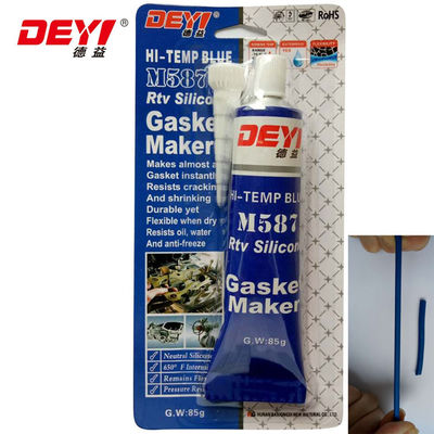 230-391-5 Blue RTV Fabricante de juntas de silicone para o mecanismo de vedação de flange e placa de cobertura