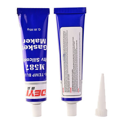 12 meses Prazo de validade 85g Alta temperatura azul RTV Silicio Gasket Sealer para caixa de engrenagens ISO9001