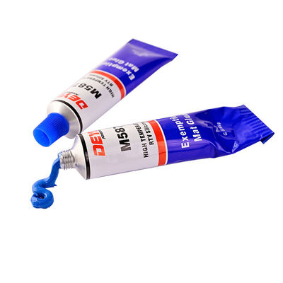 12 meses Prazo de validade 85g Alta temperatura azul RTV Silicio Gasket Sealer para caixa de engrenagens ISO9001