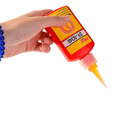 Adesivo de alta resistência amarelo 50 g selante anaeróbico