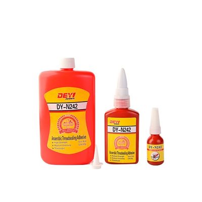 Métano acrilato de mediana resistência para tubos de vedação cola de filamento de bloqueio de adesivos com cura rápida