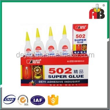 502 cola líquida cola instantânea super cola para vários materiais