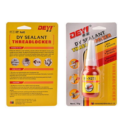 Glue líquido para alta temperatura Red Small Bottle Pipe Sealant Thread Locking Adhesivo