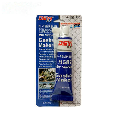 85g RTV Adesivo para juntas de silicone para tubos Acid Blue Sealant 12 meses de validade