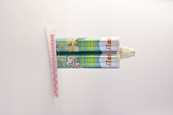 Cartucho de 400 ml de colagem de azulejos epóxi para decoração doméstica e adesivos de dois componentes