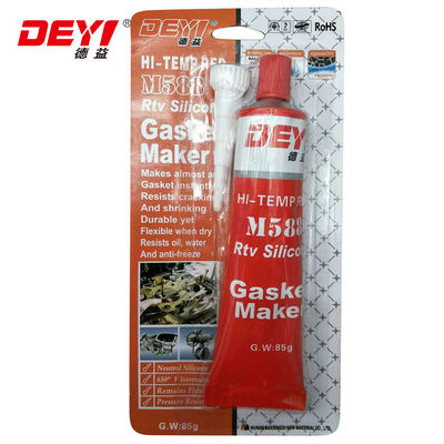 RTV Garrafa de silicone de alta temperatura para garrafas vermelhas