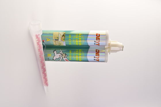 Cartucho de 400 ml de colagem de azulejos epóxi para decoração doméstica e adesivos de dois componentes