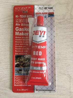 Sealante de silicone RTV de alta temperatura para fabricantes de juntas vermelhas na indústria de transportes