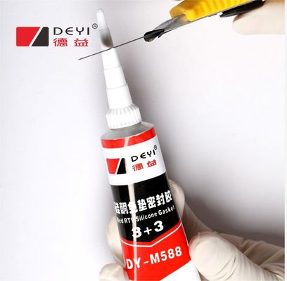 Sealante de silicone RTV de alta temperatura para fabricantes de juntas vermelhas na indústria de transportes