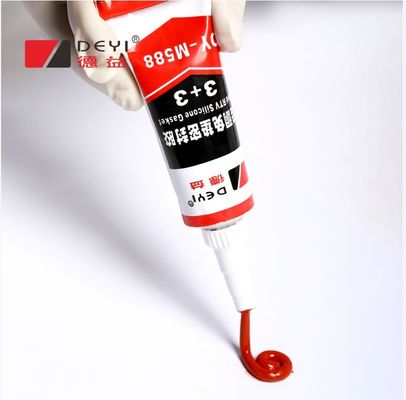 Sealante de silicone RTV de alta temperatura para fabricantes de juntas vermelhas na indústria de transportes