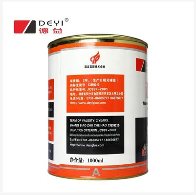 Goma de duplo componente para transporte Goma epoxi AB de alta temperatura