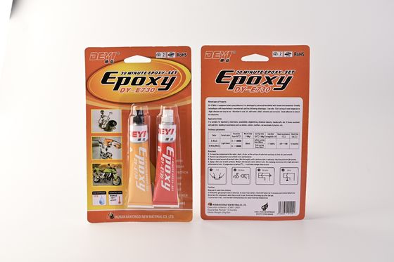 3-Ton 30 Min Branco Preto Resina Epoxi AB Cola Duplo Componentes Adesivos