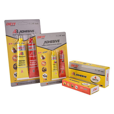 DEYI J37 Modified Acrylic AB Glue for Repairing Daily Commodities with High Impact Resistance and Temperature Resistance (-60~+100°C)