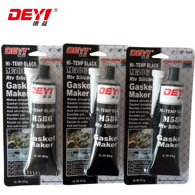 Selante de Silicone para Alta Temperatura 343°C (650F) - Fabricante de Juntas RTV Resistente à Corrosão com Cura Rápida de 15-20 Minutos