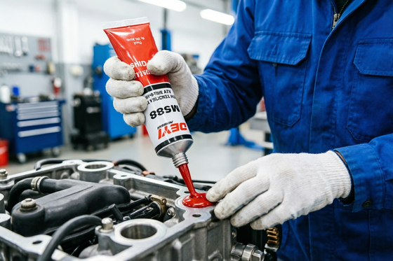 Grau industrial M588 Fabricante de juntas RTV neutro de alta temperatura selante vermelho para aplicações de vedação eficazes e duradouras
