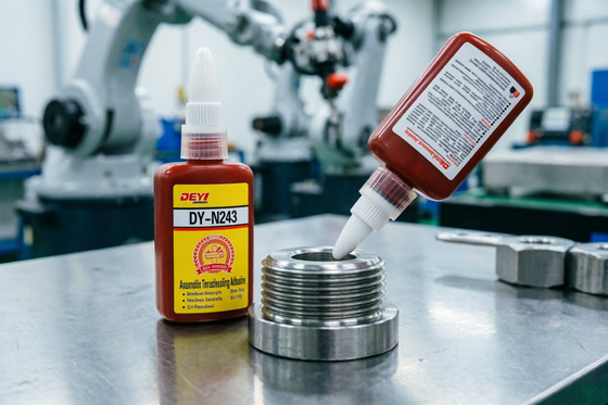 O selante anaeróbico adesivo para fios de tubos Threadlocker oferece bloqueio de parafuso e prevenção de fugas eficazes no equipamento