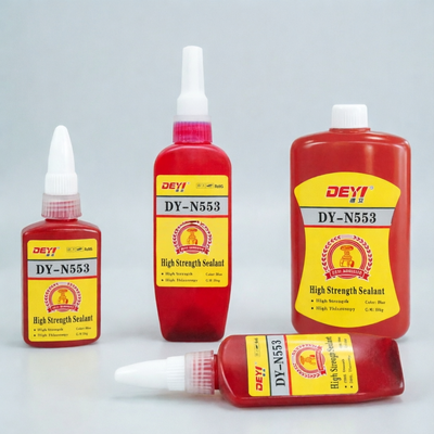 DEYI DY-N553 Adesivo anaeróbico profissional - liga metal, resiste a vibrações, ideal para bombeiros e tubulações de abastecimento de água