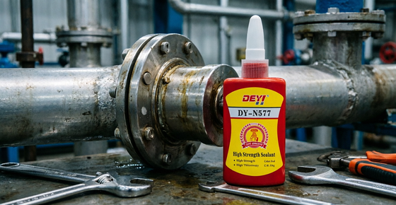 Adesivo Threadlocker concebido para selante de tubos metálicos em aplicações de petróleo e gás de alta pressão