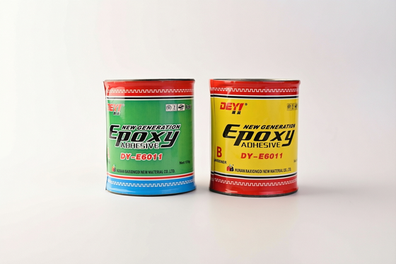 Cola Epoxi AB de baixo odor Adesivo estrutural para aplicações industriais profissionais