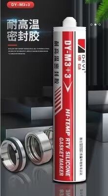 Fabricante de juntas de silicone RTV de alta temperatura - selante adesivo de cura instantânea para flanges planos, válvulas e bombas