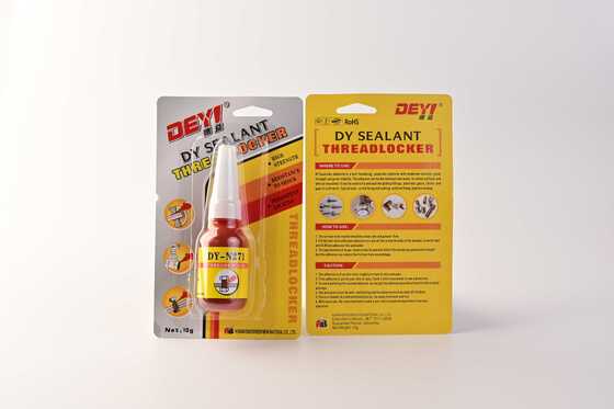 DEYI DY-N271 High Strength Anaerobic Thread Locking Adhesive∙ Anti-Vibração e cola à prova de vazamento para parafusos industriais