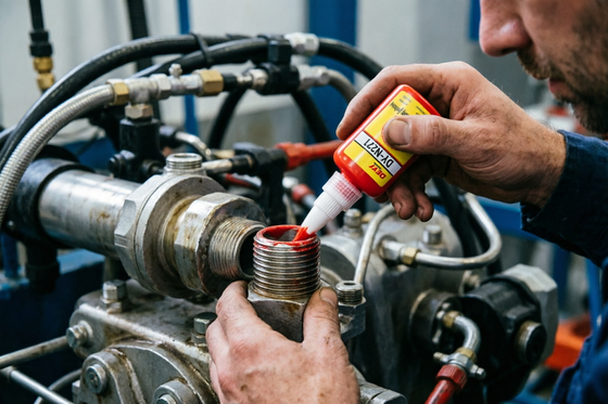 High Strength Anaerobic Threadlocker. ∙ ∙ Permanent Metal Bolt Locking & Sealing Adhesive para Prevenir o Afrouxamento