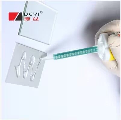 Cola epoxi AB de alta resistência de 5 min ️ Adesivo multi-material claro e de baixo odor para aço e plástico