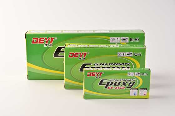 High Strength Epoxy AB Adhesive DEYI DY-E609 Low Odor Bonding Glue for Metal Plastic Wood