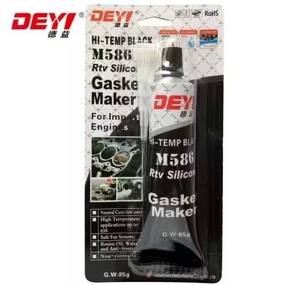 Alta temperatura RTV Silicone selante adesivo fabricante de juntas resistente ao óleo para medidor industrial