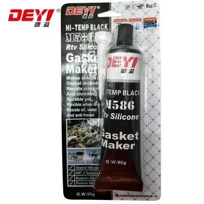 Alta temperatura RTV Silicone selante adesivo fabricante de juntas resistente ao óleo para medidor industrial