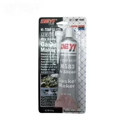 Alta temperatura RTV Silicone selante adesivo fabricante de juntas resistente ao óleo para medidor industrial