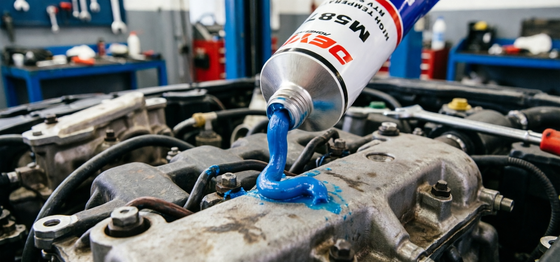 DY-M587 Neutral RTV Silicone Gasket Maker Adesivo de selante de alta temperatura para flange automotivo