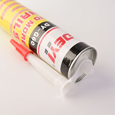 Selante Adesivo Branco 320ml Cola de Construção de Alta Carga para Parede Interior