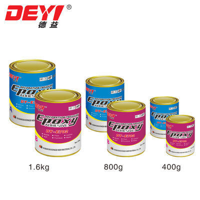 Glue de resina epoxi de duas partes de alta resistência Adesivo decorativo antienvelhecimento para filmes decorativos e materiais de construção