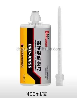 500 ml Cola de Epoxi AB de duas partes Adesivo estrutural de alta resistência Curagem rápida Para reparação industrial de metais