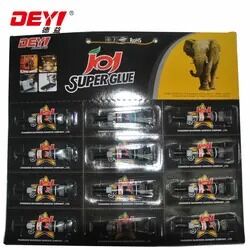 12pcs 3g Super Glue 15-20 sec curagem rápida Adesivo de alta resistência para uso multi-industrial