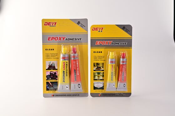 Epoxi AB Glue, adesivo de dois componentes concebido para fornecer ligações duráveis e fortes em superfícies metálicas de madeira e plástico e cerâmica