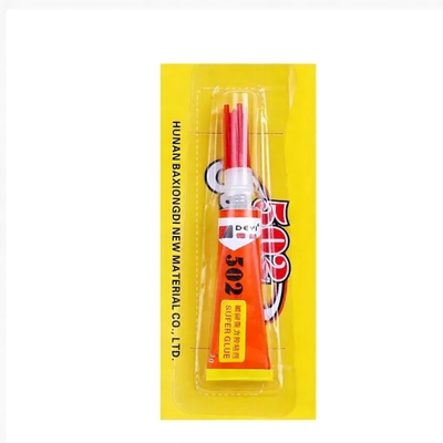 12pcs 3g 502 Super cola Adesivo industrial de resistência fornece adesão durável e forte em várias superfícies