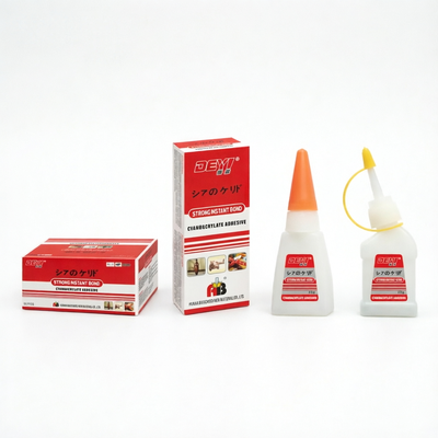 502 Super Glue Adesivo Instantâneo 15g Frasco Projetado para Colagem Rápida com Forte Adesão e Tempo de Cura de 5 a 7 Segundos