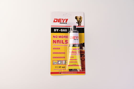 Não mais unhas cola adesivo versátil sem unhas compatível com uma ampla gama de substratos, incluindo metais e plásticos
