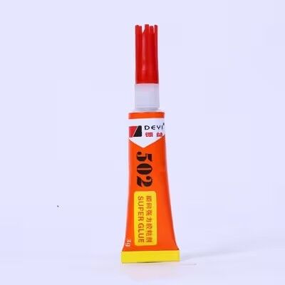 Super cola 502 de força industrial (12 unidades x 3g) | Fabricante de adesivo de cura rápida para diversas superfícies