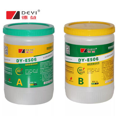 Resina Epóxi Transparente DY-E506 com Cura Inicial de 60 minutos e Cura Completa de 24 horas para Artesanato DIY